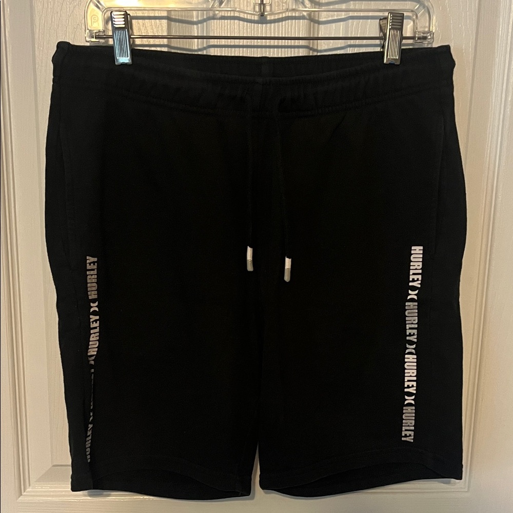 Hurley Men's Black Athletic Shorts